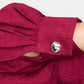 BLUSE - Ivy Burgundy Red