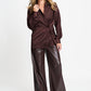 BLUSE - Robin Chocolate Brown