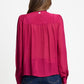 BLUSE - Valerie Burgundy Red