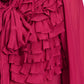 BLUSE - Valerie Burgundy Red