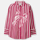 BLUSE - Beau Ribbon Red
