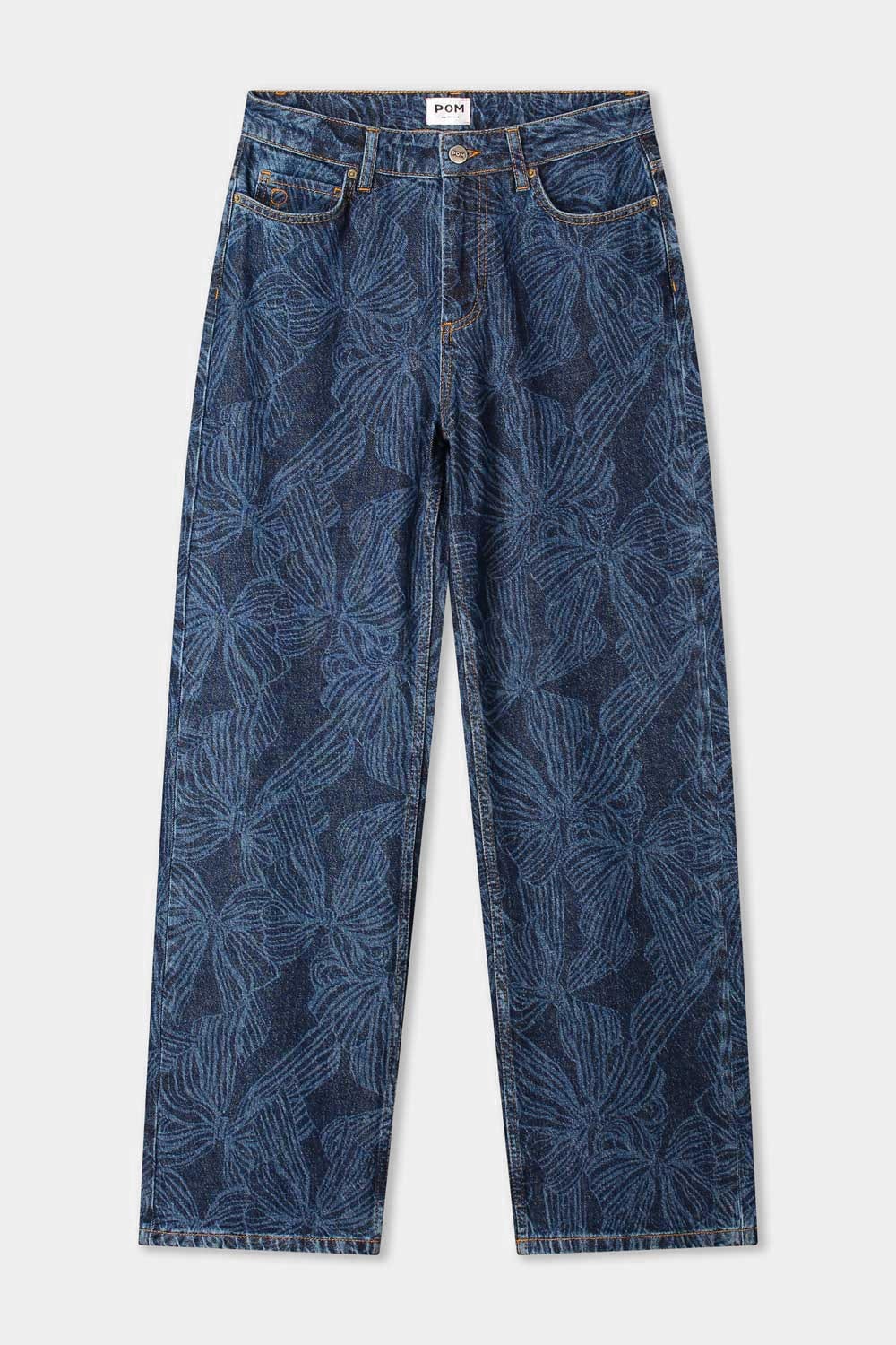 JEANS - Julia Bows Mid Blue