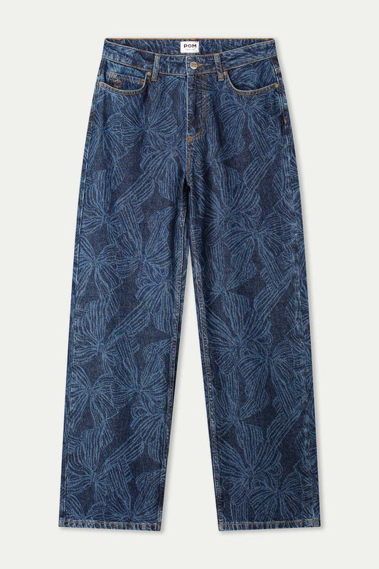 JEANS - Julia Bows Mid Blue