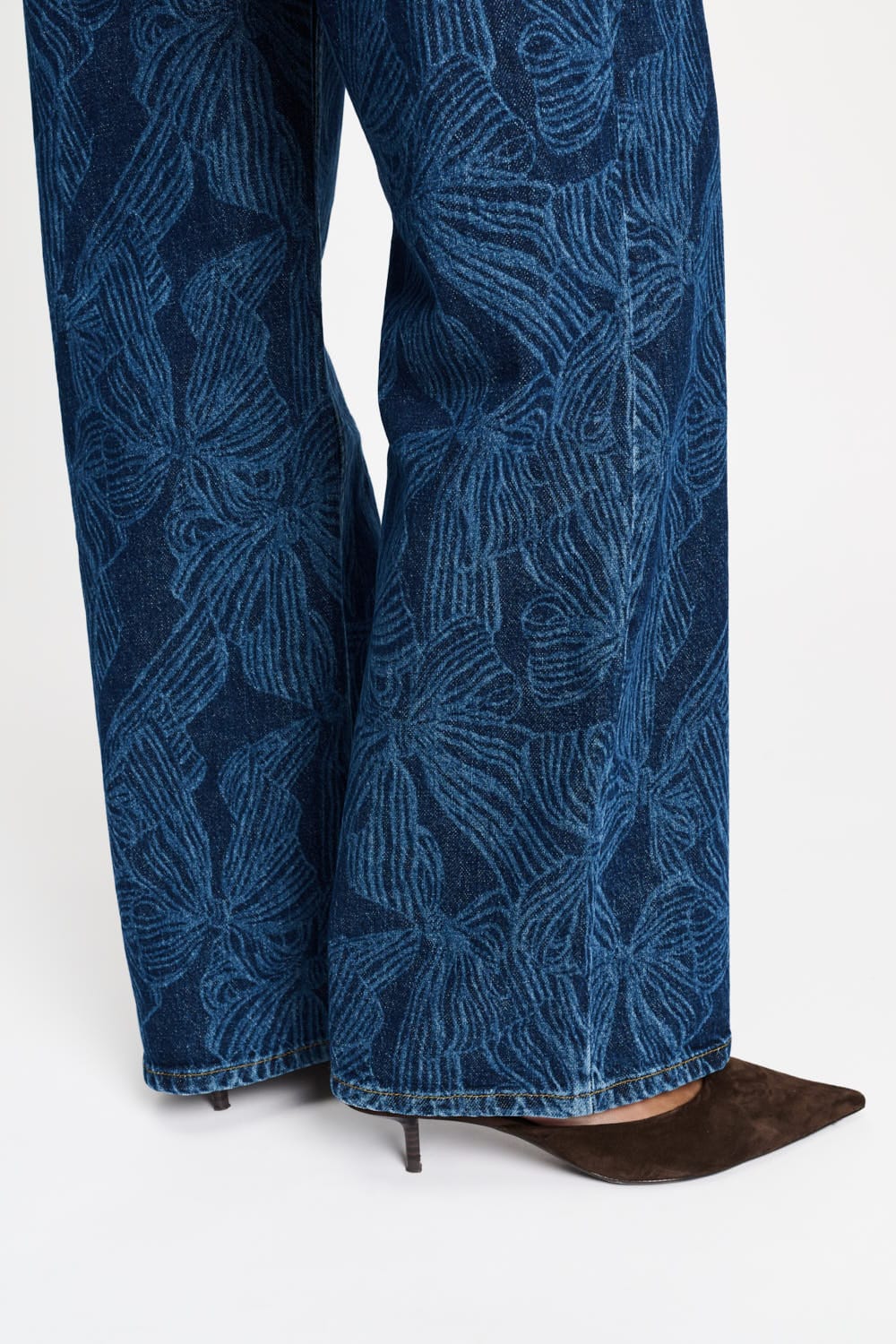 JEANS - Julia Bows Mid Blue
