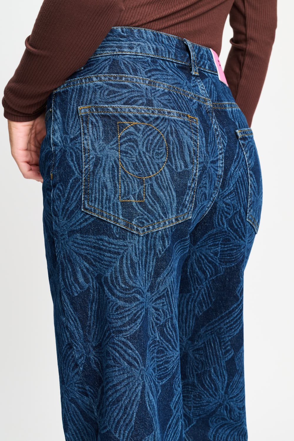 JEANS - Julia Bows Mid Blue
