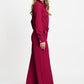 JUMPSUIT - Megan Burgundy Red