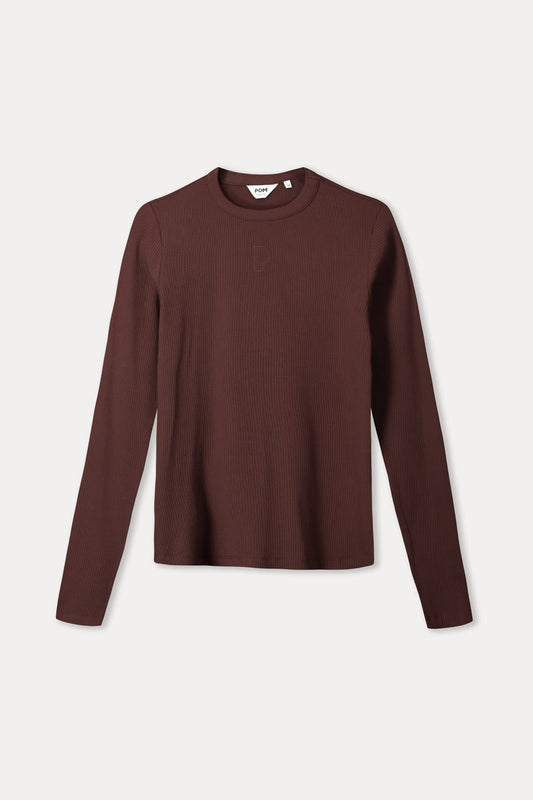 LONGSLEEVE - Rose Chocolate Brown