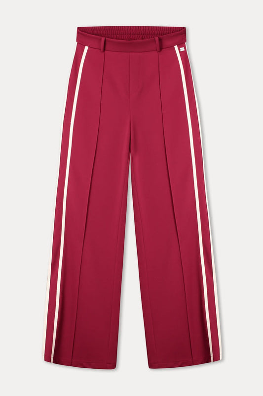 HOSE - Nora Burgundy Red