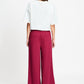 HOSE - Nora Burgundy Red