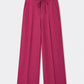 HOSE - Jess Striped Burgundy Red
