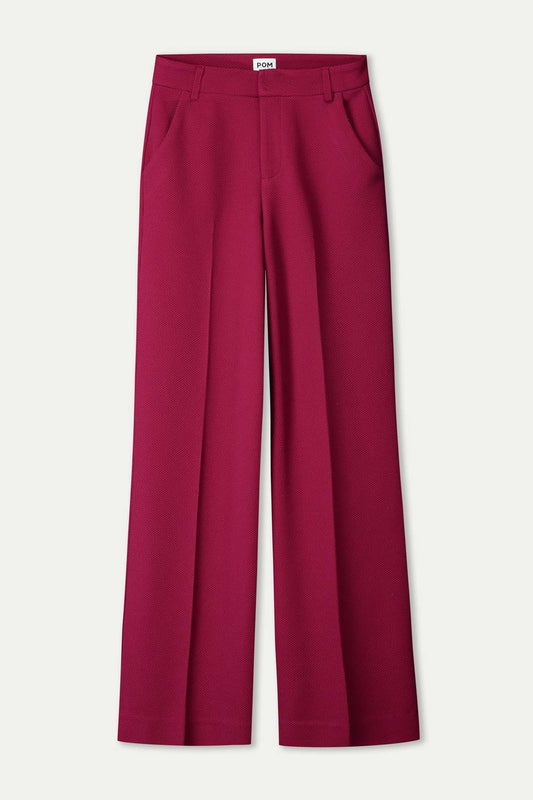 HOSE - Lara Burgundy Red