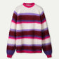 PULLOVER - Faye Striped Red