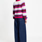PULLOVER - Faye Striped Red