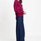 PULLOVER - Hailey Burgundy Red