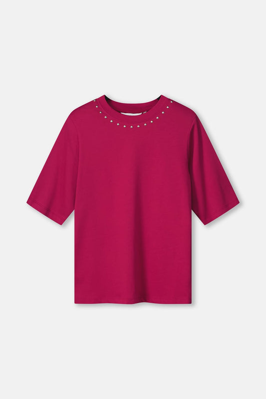 T-SHIRT - Taylor Burgundy Red