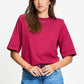 T-SHIRT - Taylor Burgundy Red