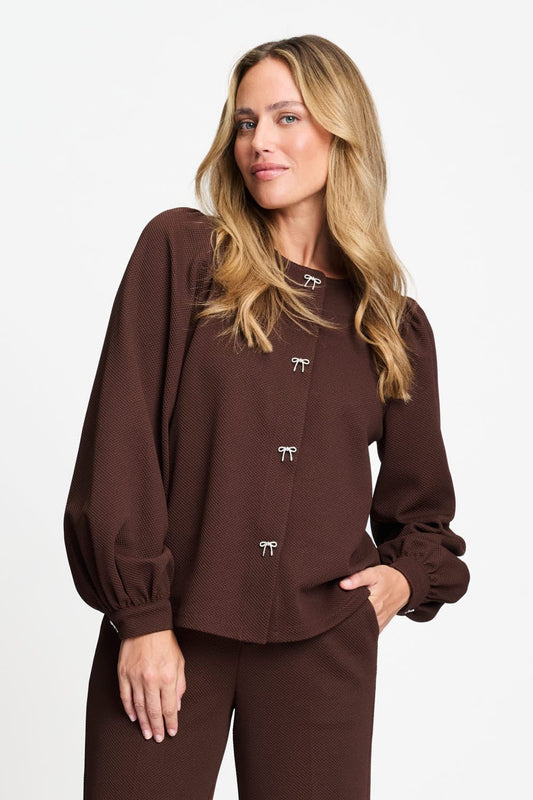 TOP - Kaylee Chocolate Brown