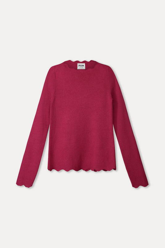 TOP - Bodhi Burgundy Red