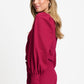 TOP - Kae Burgundy Red