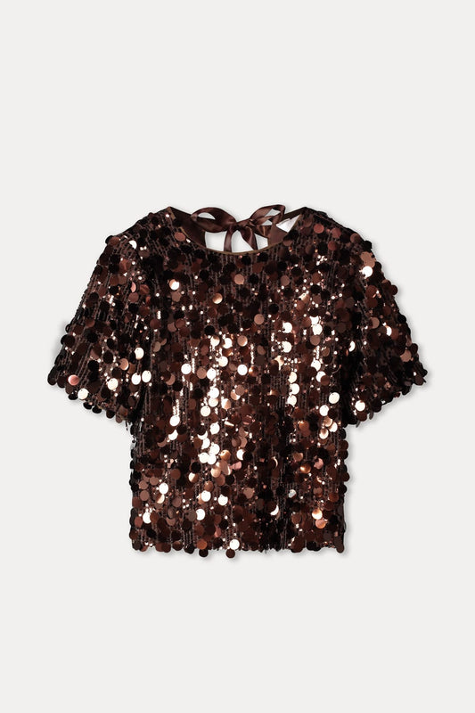 TOP - Nina Chocolate Brown