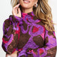 TURTLENECK - Ruby Lace Colourful Bows