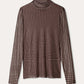 TURTLENECK - Romi Mesh Check Brown