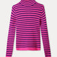 PULLOVER - Riley Striped Pink Purple