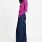 PULLOVER - Riley Striped Pink Purple