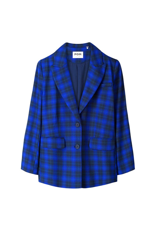 BLAZER - Laurie Check Blue
