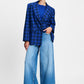 BLAZER - Laurie Check Blue