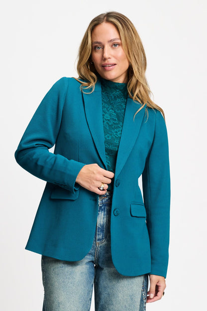 BLAZER - Chloé Teal Green