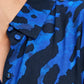 BLUSE - Mila Animal Eternal Blue