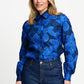 BLUSE - Jade Bloom Cobalt Blue