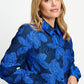 BLUSE - Jade Bloom Cobalt Blue