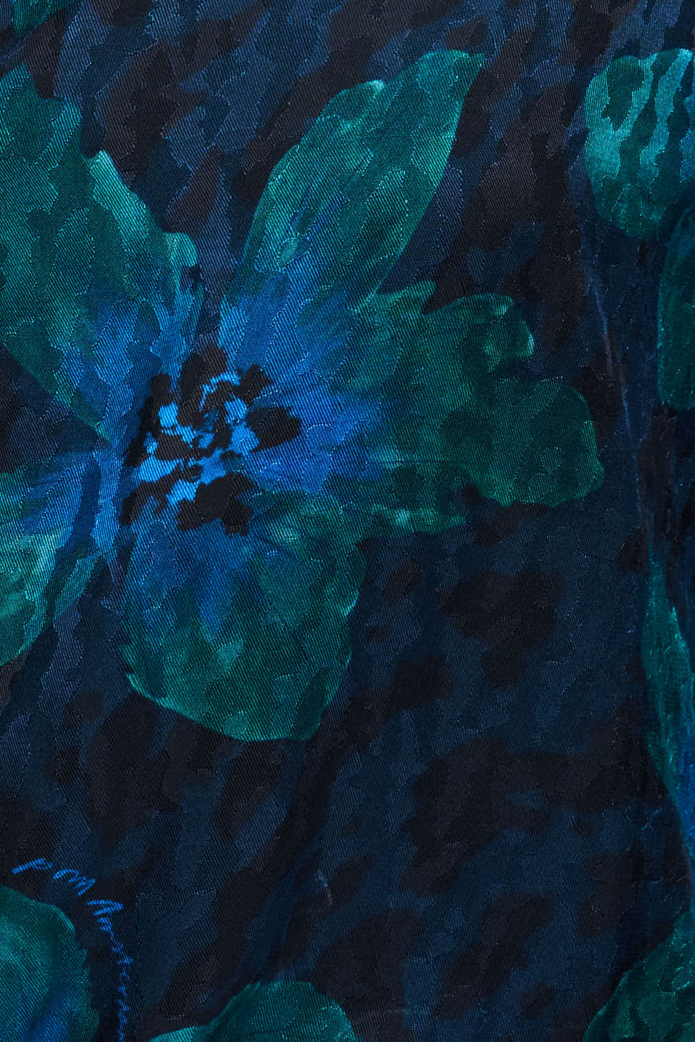 BLUSE - Mila Bloom Teal Green
