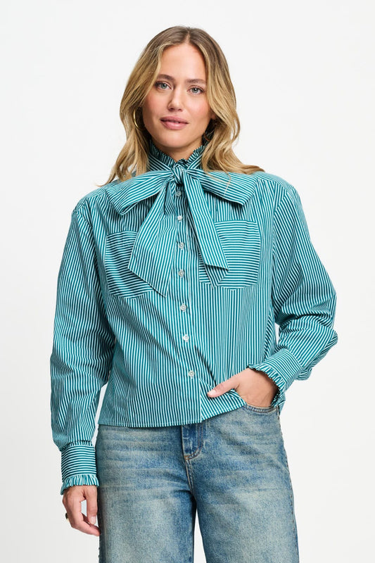 BLUSE - Noa Teal Green
