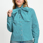 BLUSE - Noa Teal Green