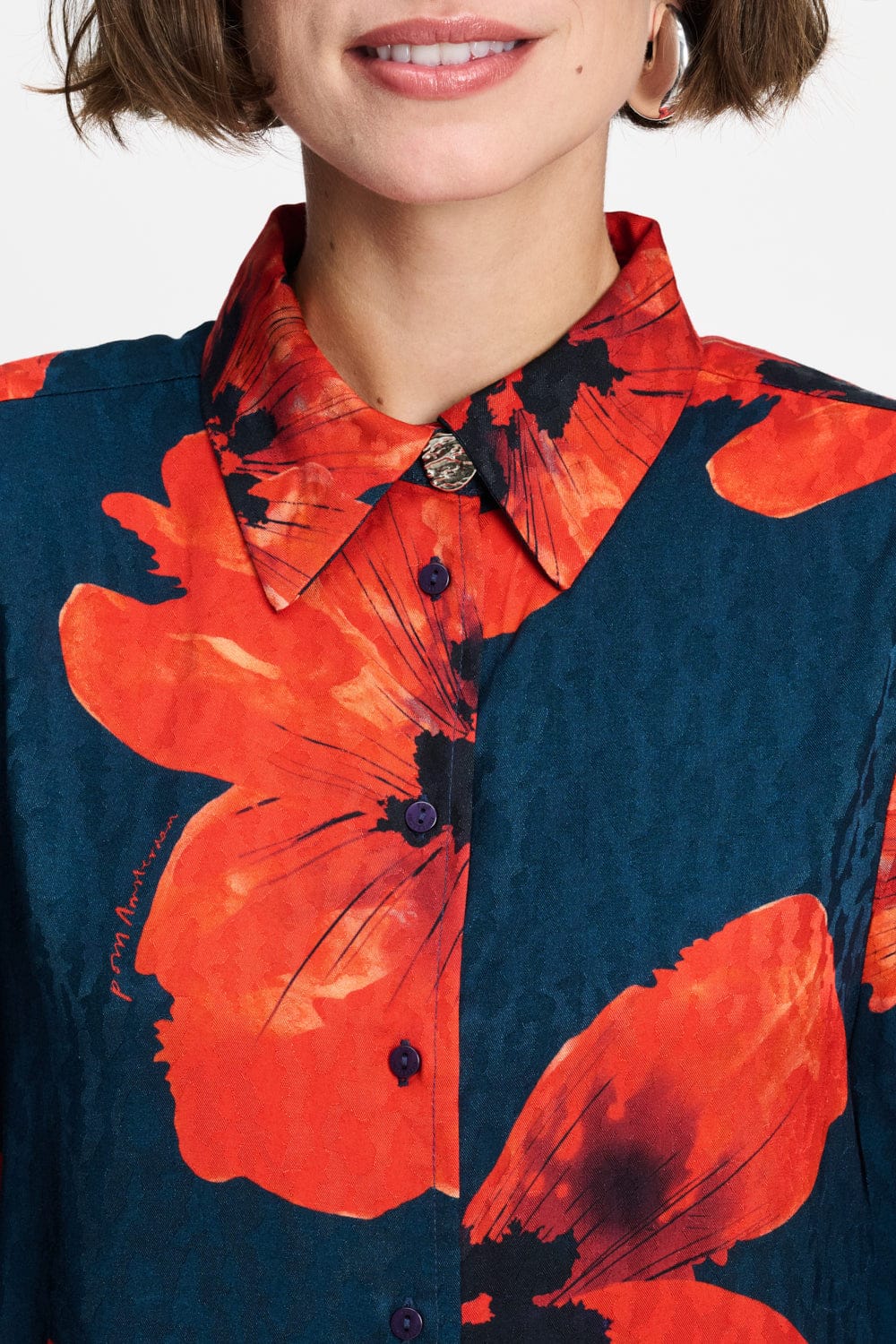 BLUSE - Alex Bloom Rouge