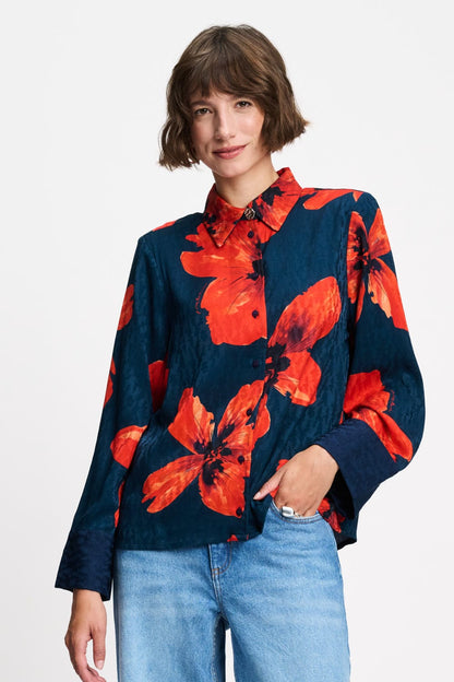 BLUSE - Alex Bloom Rouge
