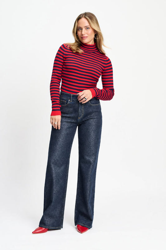 JEANS - Julia Shimmer Dark Blue