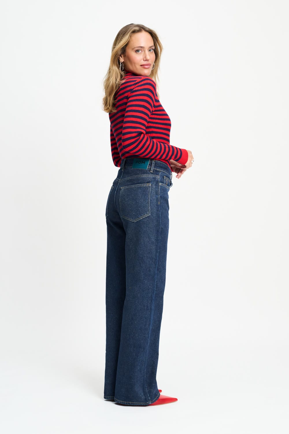 JEANS - Julia Shimmer Dark Blue