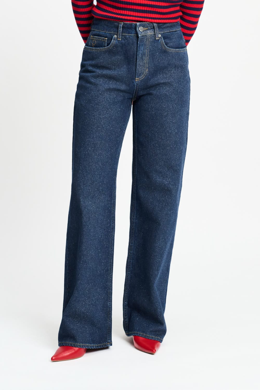 JEANS - Julia Shimmer Dark Blue