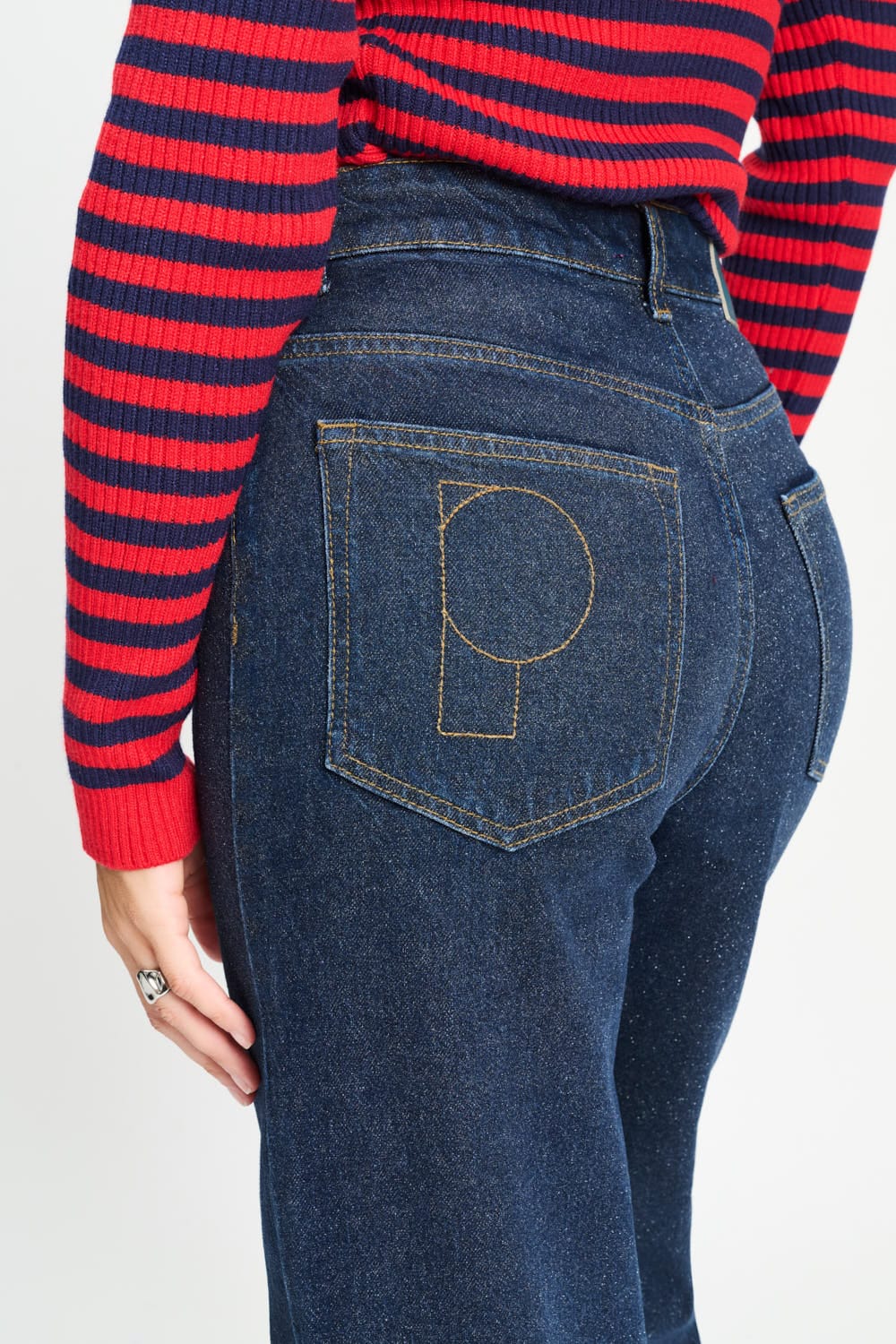 JEANS - Julia Shimmer Dark Blue