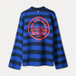 LONGSLEEVE - Joy Striped Blue