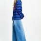 LONGSLEEVE - Joy Striped Blue