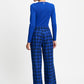 HOSE - Charlie Check Blue