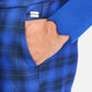 HOSE - Charlie Check Blue