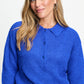 PULLOVER - Puck Cobalt Blue