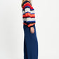 PULLOVER - Faye Striped Blue