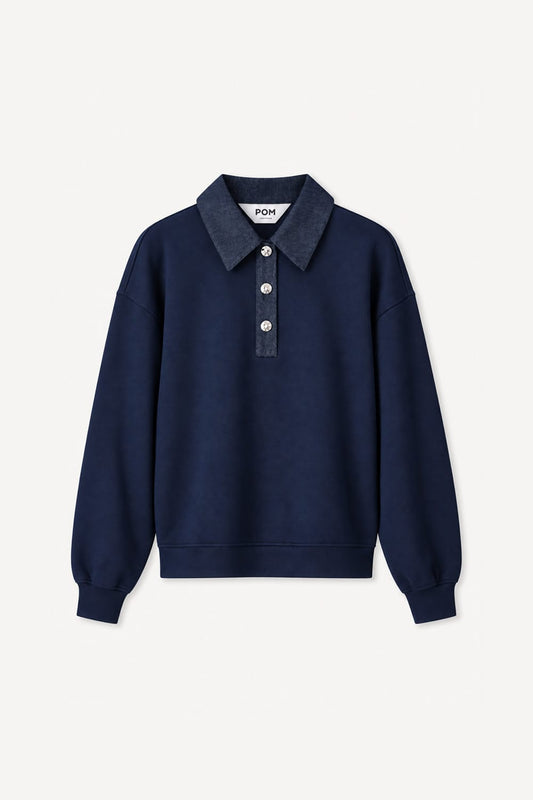 SWEATER - Becky Eternal Blue